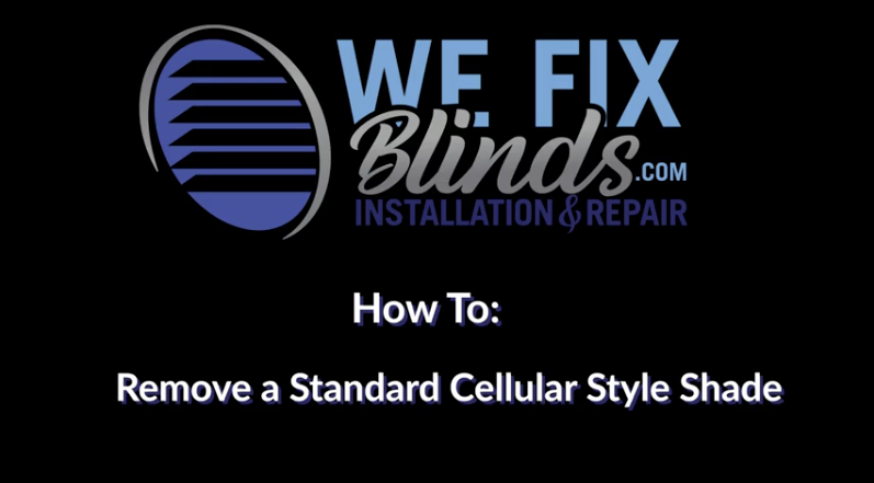 Video: How to Remove a Cellular Shade